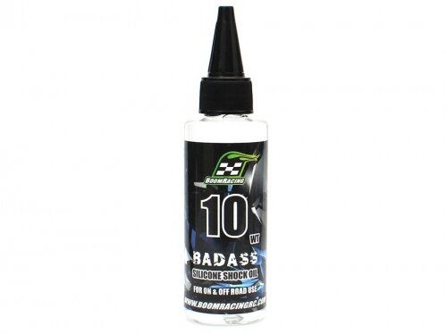 BoomRacing BADASS Silicone Shock Oil 10wt 60ml BRSHK010