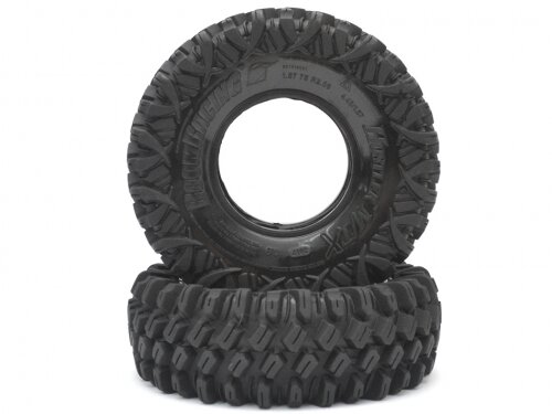 BoomRacing HUSTLER M/T Xtreme 1.9 Rock Crawling Tires 4.45x1.57 SNAIL SLIME Compound W/ 2-Stage Foams (Soft) Recon G6 Certified