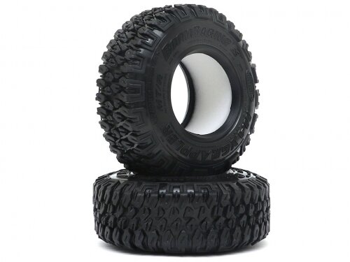 BoomRacing 1.9" MAXGRAPPLER Scale RC Tire Gekko Compound 3.82"x1.26" (97x32mm) Open Cell Foams (2) BRTR19397