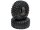 BoomRacing HUSTLER M/T Xtreme 1.9 MC2 Rock Crawling Tires 4.75x1.75 SNAIL SLIME Compound W/ 2-Stage Foams (Ultra Soft) 2pcs BRTR