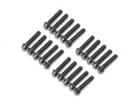 BoomRacing ProBuild M2x9mm Scale Hex Bolt 12.9 Grade...