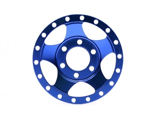 BoomRacing ProBuild 1.9" Alum SV5 Faceplate (1) Blue BRPBF002B