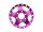 BoomRacing ProBuild 1.9" Alum SV5 Faceplate (1) Purple BRPBF002P