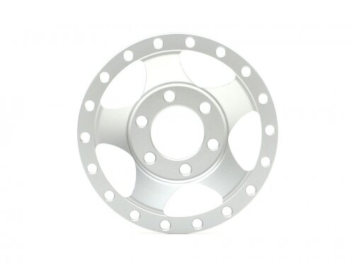 BoomRacing ProBuild 1.9" Alum SV5 Faceplate (1) Flat Silver BRPBF002FS