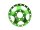 BoomRacing ProBuild 1.9" Alum SV5 Faceplate (1) Green BRPBF002G