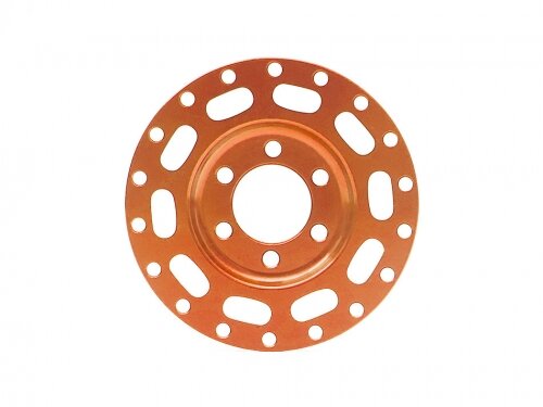 BoomRacing ProBuild 1.9" Alum MAG10 Faceplate (1) Orange BRPBF001OR