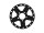 BoomRacing ProBuild 1.9" CF5 Carbon Fiber Faceplate (1) Black BRPBF003CFBK