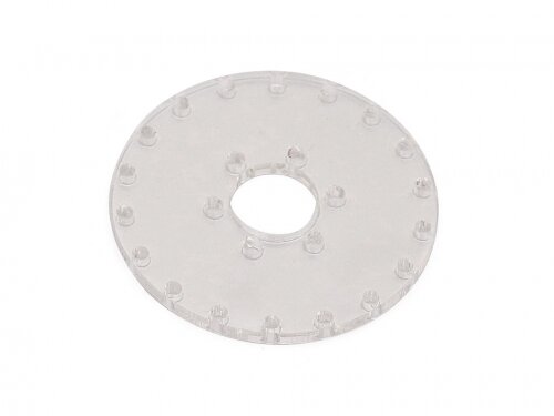 BoomRacing ProBuild 1.9" CAL 6-Lug Faceplate (1) Clear BRPBF004-6