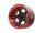 BoomRacing ProBuild 1.9" CFS5 Adjustable Offset Aluminum Beadlock Wheels (2) Red/Carbon Fiber BRPB015RCF