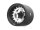 BoomRacing ProBuild 1.9" Extra Wide SS5 Adjustable Offset Aluminum Beadlock Wheels (2) Matte Black/Flat Silver BRPB018BKRS-EW