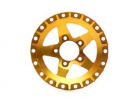 BoomRacing ProBuild 1.9" Alum SS5 Faceplate (1) Gold...