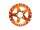 BoomRacing ProBuild 1.9" Alum SS5 Faceplate (1) Orange BRPBF008SS5OR