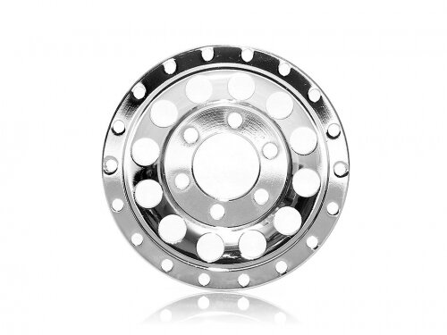 BoomRacing ProBuild 1.9" Alum R12 Faceplate (1) Chrome BRPBF009R12CR