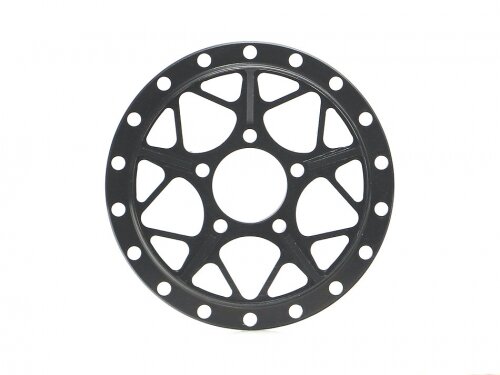BoomRacing ProBuild 1.9" Alum LGB Faceplate (1) Black BRPBF011LGBBK