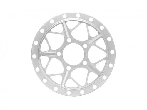 BoomRacing ProBuild 1.9" Alum LGB Faceplate (1) Flat Silver BRPBF011LGBFS