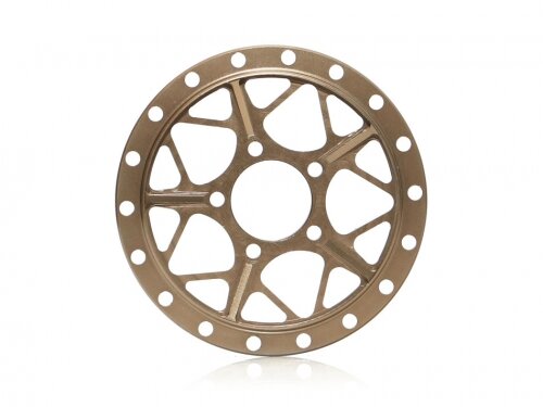 BoomRacing ProBuild 1.9" Alum LGB Faceplate (1) Bronze BRPBF011LGBBZ