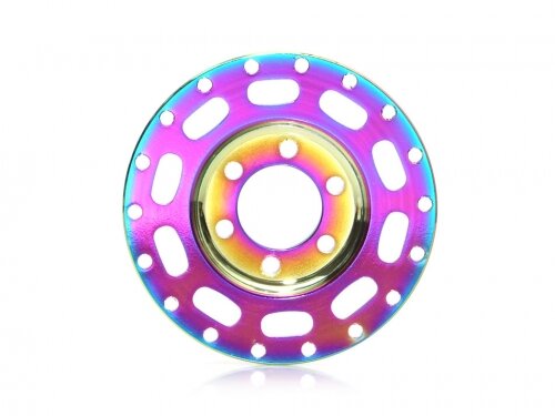 BoomRacing ProBuild 1.9" Alum MAG10 Faceplate (1) Neo Chrome BRPBF001NEO