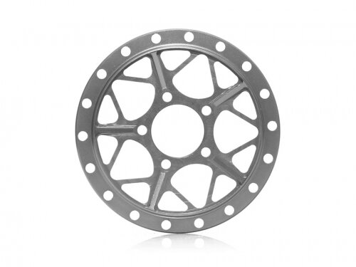 BoomRacing ProBuild 1.9" Alum LGB Faceplate (1) Gun Metal BRPBF011LGBGM