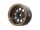 BoomRacing ProBuild 1.9" CR6 Adjustable Offset Aluminum Beadlock Wheels (2) Bronze /Carbon Fiber BRPB036BZCF