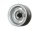 BoomRacing ProBuild 1.9" Slot Mags Jelly Bean Adjustable Offset Aluminum Beadlock Wheels (2) Flat Silver/Flat Silver BRPB026RSRS