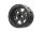 BoomRacing ProBuild 1.9" Ultra Lightweight Performance CF6 Adjustable Offset Beadlock Wheels (2) Black/Carbon Fiber BRPB043BKCF