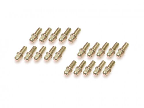 BoomRacing ProBuild Mag Seat Lug Nut 12.9 Grade M2.5x6mm Scale Hardware Set (20) Gold BRPROB-09GD