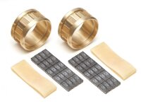 BoomRacing ProBuild 1.9" Extra Wide Brass Center...