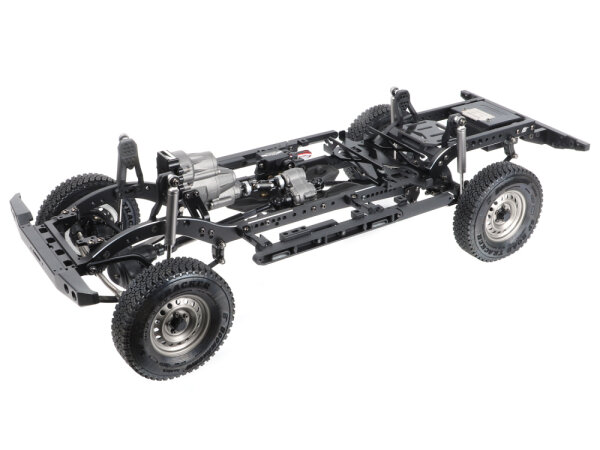 BoomRacing 1/10 4WD Scale Performance Chassis Kit Leaf Spring Version For Team Raffee Co. D110 for BRX02 BR8005