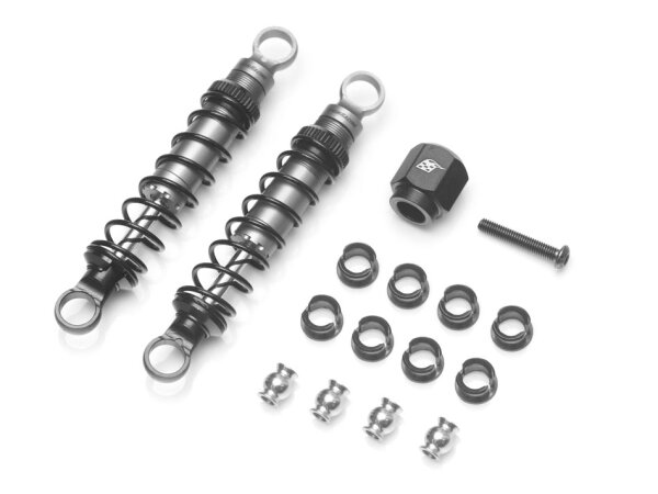 BoomRacing KUDU 70mm Coilover Scale Shock Absorbers (2) BRSH0070-SP