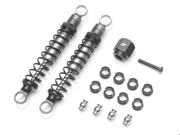 BoomRacing KUDU 80mm Coilover Scale Shock Absorbers (2) BRSH0080-SP