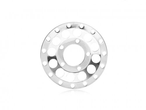 BoomRacing ProBuild 1.55" Alum R12 Faceplate (1)  Chrome BRPBF155-009CR