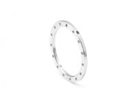 BoomRacing ProBuild 1.55" Steel Lock Ring (1) Chrome...