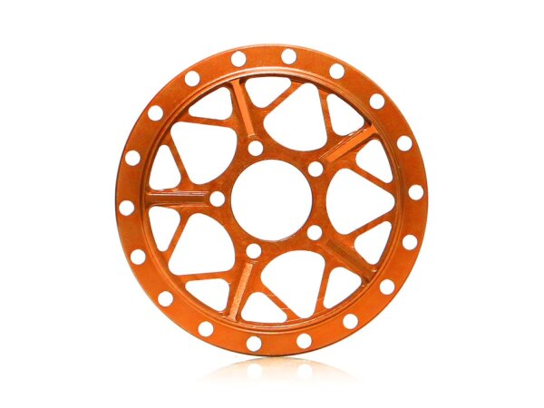 BoomRacing ProBuild 1.9" Alum LGB Faceplate (1) Orange BRPBF011LGBOR