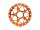 BoomRacing ProBuild 1.9" Alum LGB Faceplate (1) Orange BRPBF011LGBOR