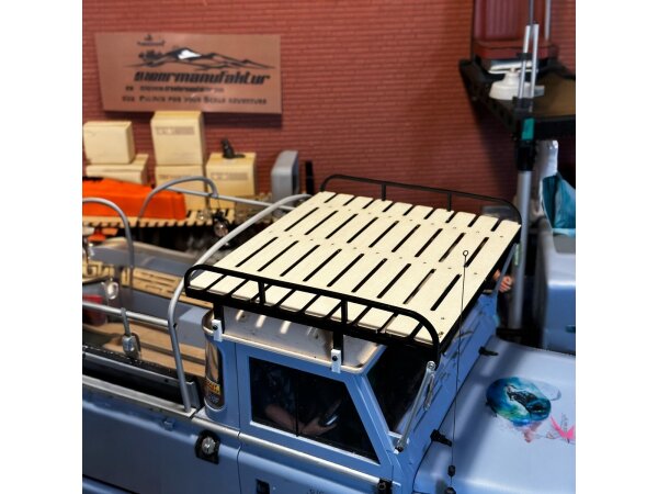 CRM Roof Rack Set for Boom Racing Land Rover Single Cab 88 and 109