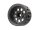 BoomRacing ProBuild 1.9" Ultra Lightweight Performance CR6 Adjustable Offset Beadlock Wheels (2) Black/Carbon Fiber BRPB048BKCF