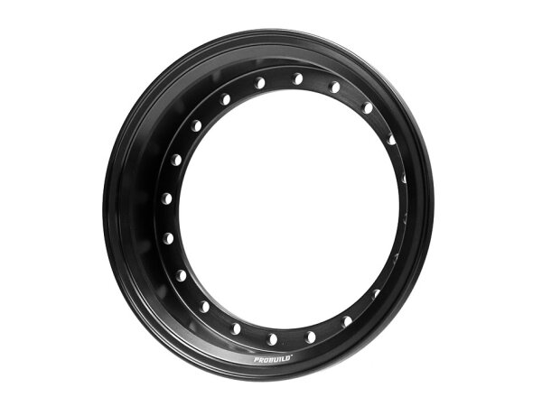 BoomRacing ProBuild 2.2" Alum 13.5mm (Base) Wheel Barrel (1) Black BRPROB22-01BK