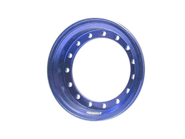 BoomRacing ProBuild 1.55" Alum 9.9mm Wheel Barrel (1) Blue BRPROB155-01B