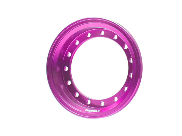 BoomRacing ProBuild 1.55" Alum 9.9mm Wheel Barrel (1) Purple BRPROB155-01P
