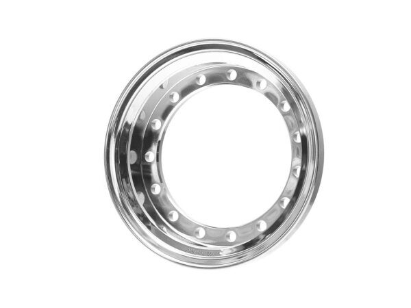 BoomRacing ProBuild 1.55" Alum 9.9mm Wheel Barrel (1) Chrome BRPROB155-01CR