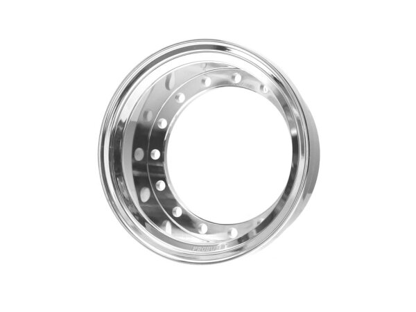 BoomRacing ProBuild 1.55" Alum 16.5mm Wheel Barrel (1) Chrome BRPROB155-02CR