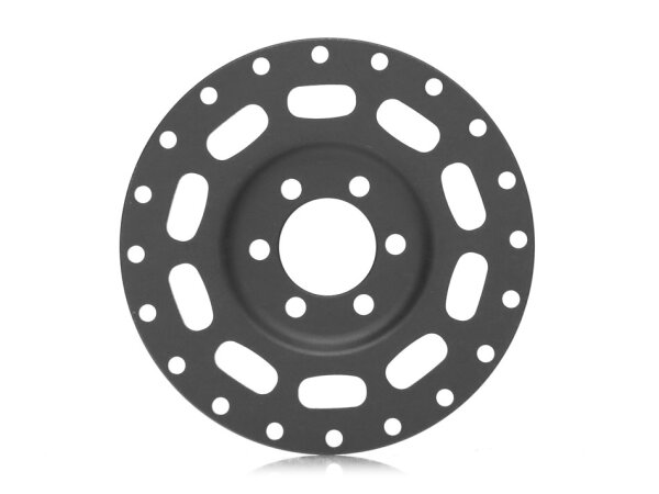 BoomRacing ProBuild 2.2" Alum MAG10 Faceplate (1) Matte Black BRPBF22-001MBK