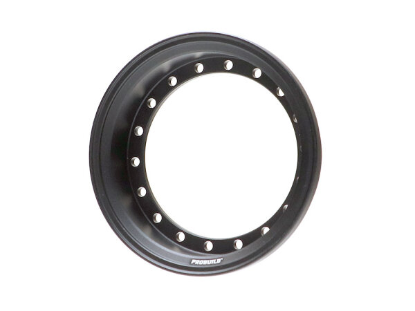 BoomRacing ProBuild 1.9" Alum 10mm Solid Wheel Barrel (1) Matte Black BRPROB-02NWMBK