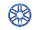 BoomRacing ProBuild 1.9" Alum TWS Faceplate (1) Matte Blue BRPBF013TWSMB