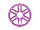 BoomRacing ProBuild 1.9" Alum TWS Faceplate (1) Matte Purple BRPBF013TWSMP