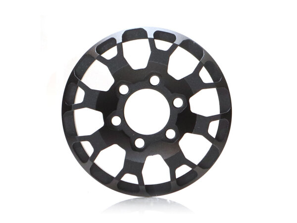 BoomRacing ProBuild 1.9" Alum BBY Faceplate (1) Matte Black BRPBF014BBYMBK