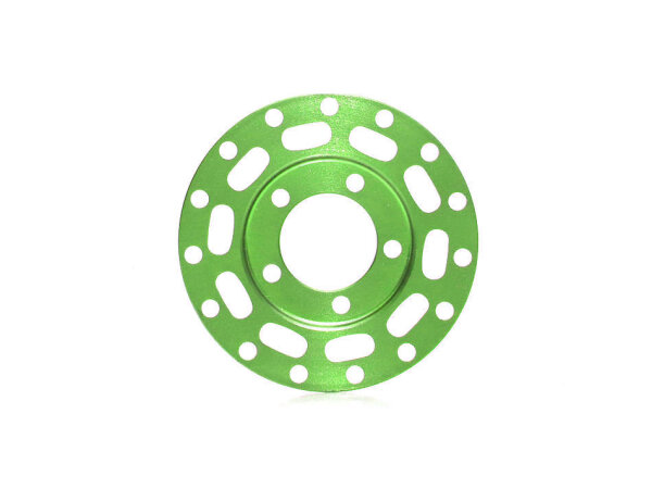 BoomRacing ProBuild 1.55" Alum MAG10 Faceplate (1) Green BRPBF155-001G