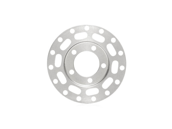 BoomRacing ProBuild 1.55" Alum MAG10 Faceplate (1) Flat Silver BRPBF155-001FS