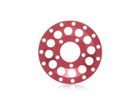 BoomRacing ProBuild 1.55" Alum R12 Faceplate (1) Red...