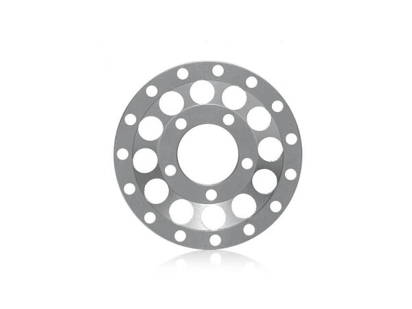 BoomRacing ProBuild 1.55" Alum R12 Faceplate (1) Gun Metal BRPBF155-009GM